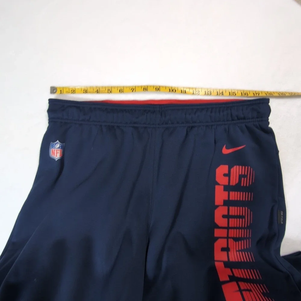 Nike NFL Patriots Joggers‎ Mens L Navy Blue NFL On-Field Dri-FIT CI2598-419